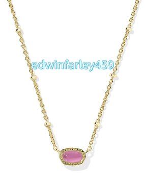 Mini Elisa Gold Satellite Short Pendant Necklace